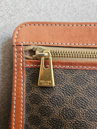 Vintage Celine Macadam Clutch Bag