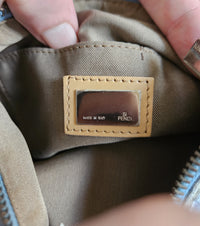 FENDI Vintage Monogram Jacquard Crossbody Bag