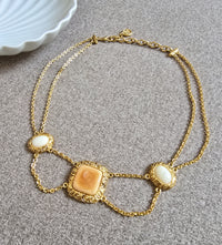 Vintage Givenchy Gold-Plated Baroque Necklace