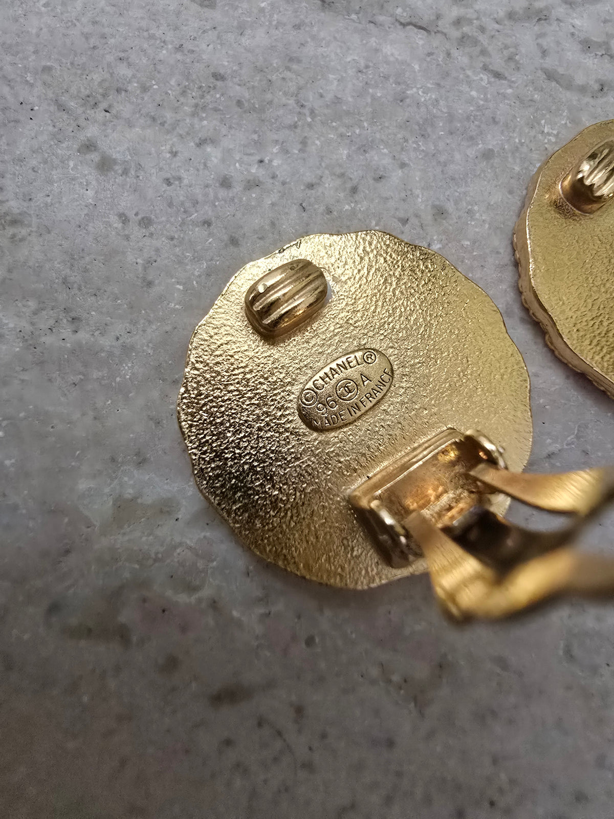 Chanel Vintage Clip-On Earrings – 1996