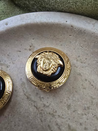 Versace Vintage Clip-On Earrings
