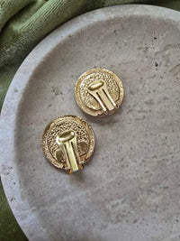 Versace Vintage Clip-On Earrings