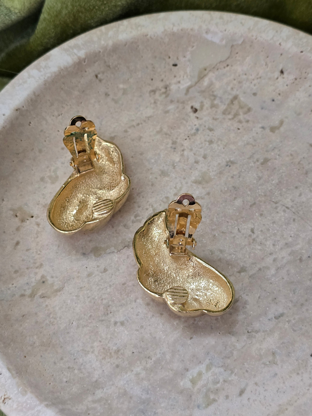 Vintage Givenchy Winged Clip-On Earrings