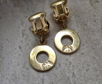 Vintage Celine Clip-On Earrings
