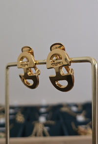 Vintage Celine Clip-On Earrings