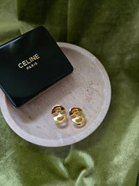 Vintage Celine Clip-On Earrings