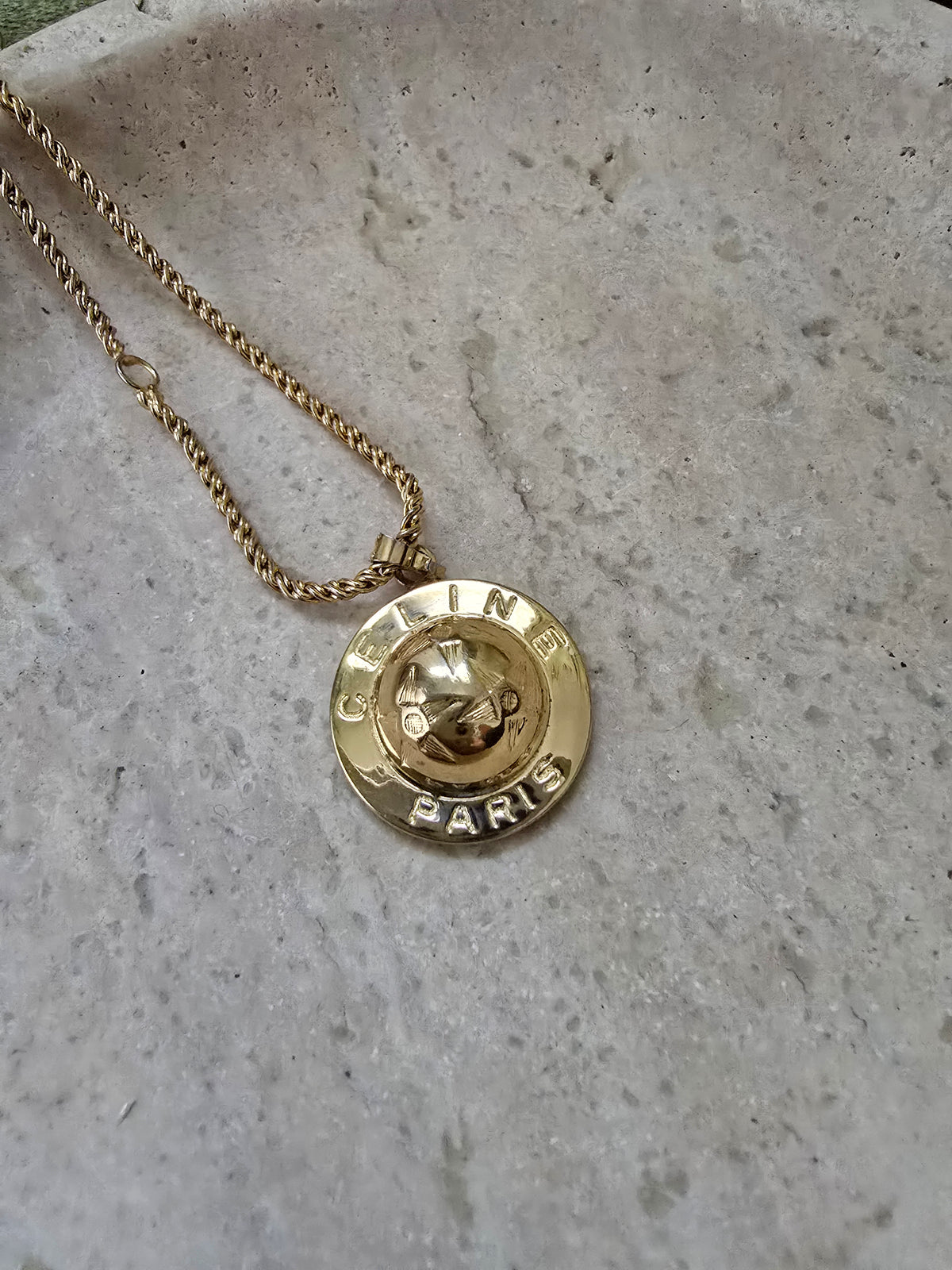 Vintage Celine Starball Set – Earrings & Necklace