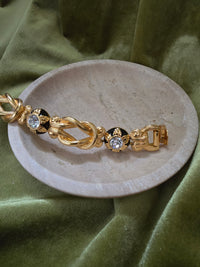 Fendi Vintage Gold-Plated Bracelet – 1990s