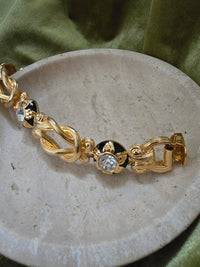 Fendi Vintage Gold-Plated Bracelet – 1990s