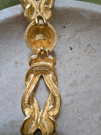 Fendi Vintage Gold-Plated Bracelet – 1990s
