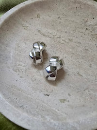 Vintage Dior Parure – Silver Tone Brooch & Clip-On Earrings Set