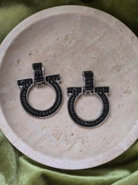 Vintage Salvatore Ferragamo Clip-On Earrings