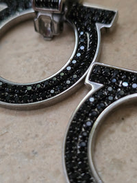 Vintage Salvatore Ferragamo Clip-On Earrings