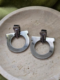 Vintage Salvatore Ferragamo Clip-On Earrings