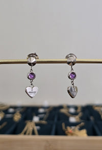 Vintage Gucci Silver Earrings