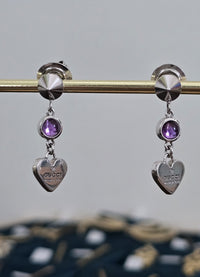 Vintage Gucci Silver Earrings