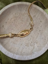 Vintage Givenchy Gold Plated Necklace