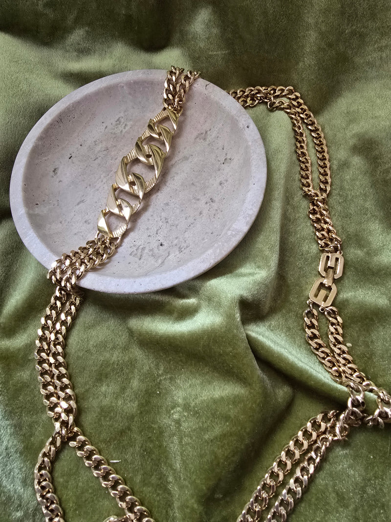 Vintage Givenchy Chain Necklace or Belt