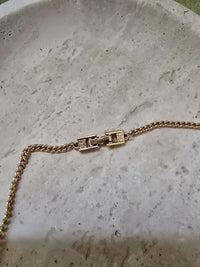 Givenchy Vintage Gold-Plated Necklace- Round Pendant