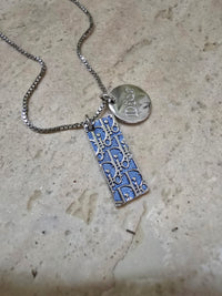 Dior Oblique Logo Necklace