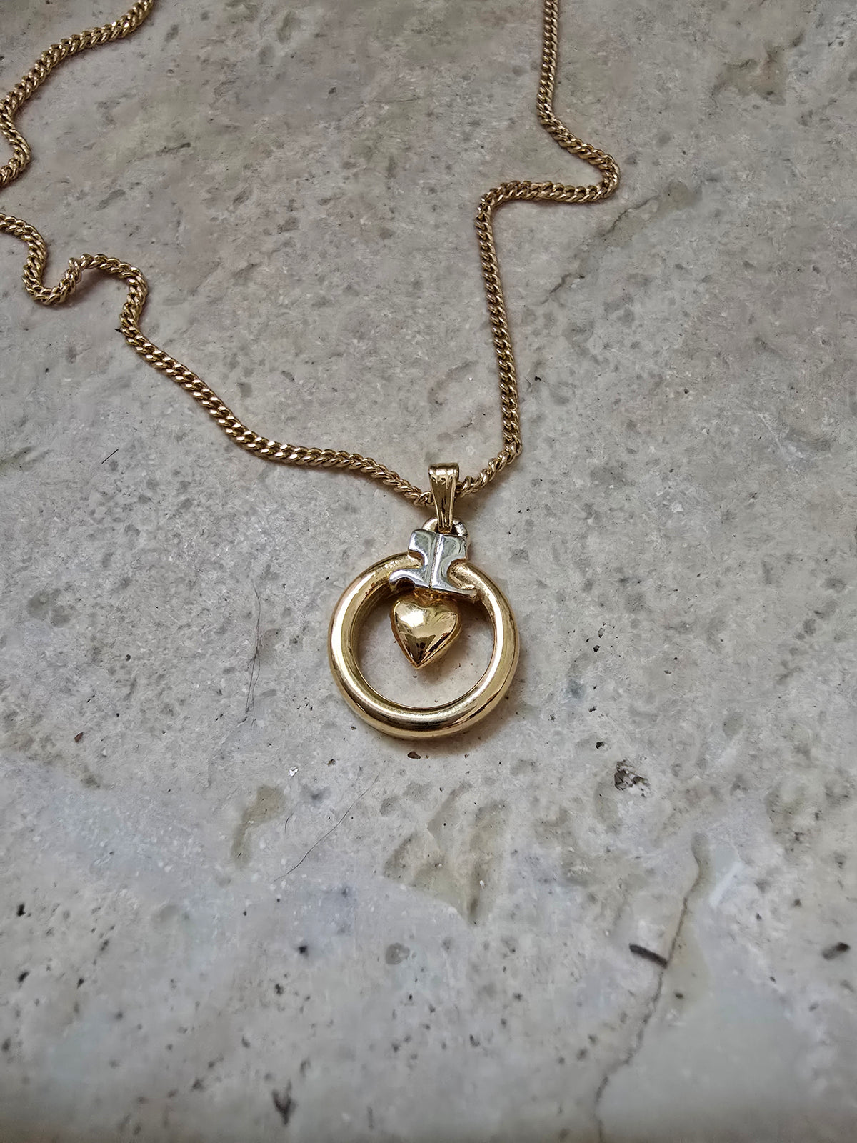 Courrèges Vintage Gold-Plated Necklace