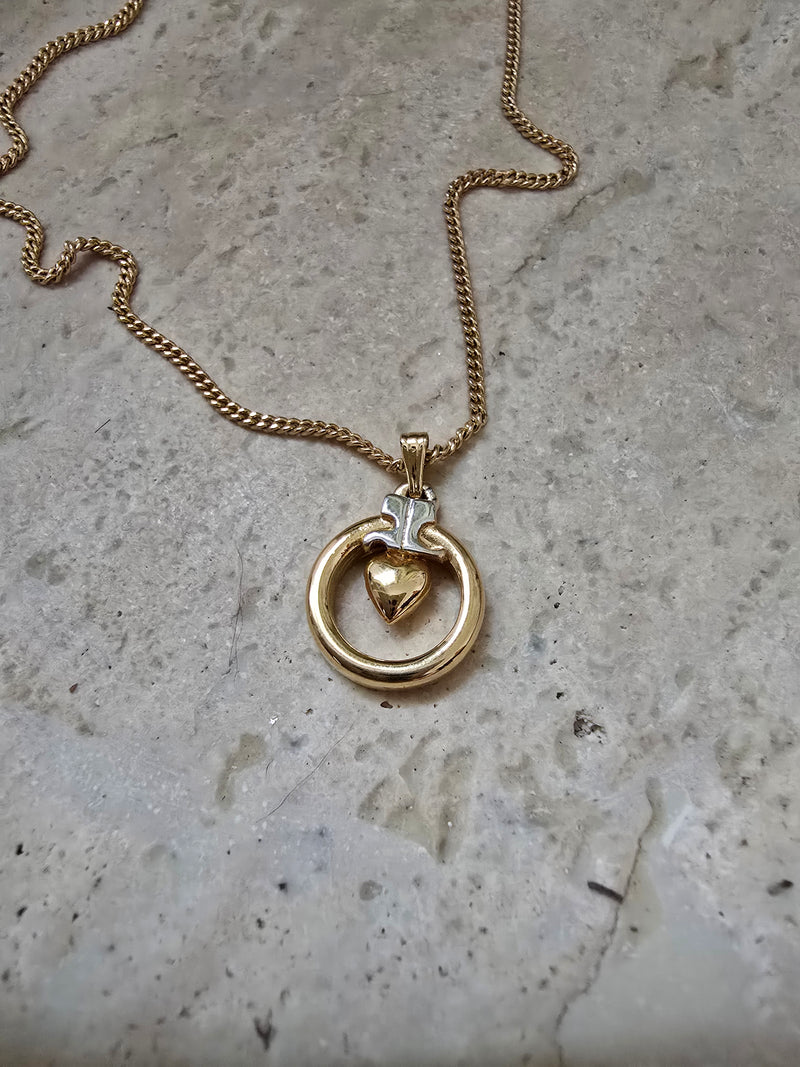 Courrèges Vintage Gold-Plated Necklace