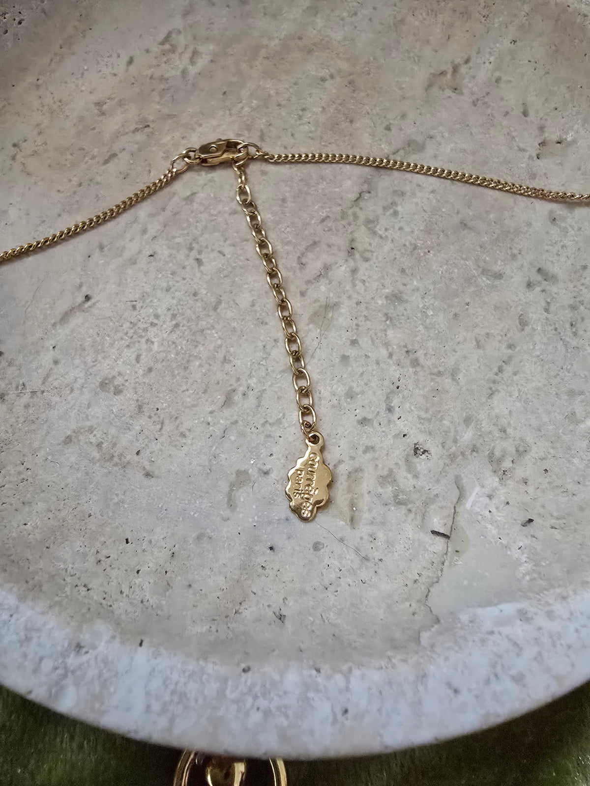 Courrèges Vintage Gold-Plated Necklace