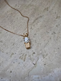 Givenchy Vintage Gold-Plated Pendant Necklace