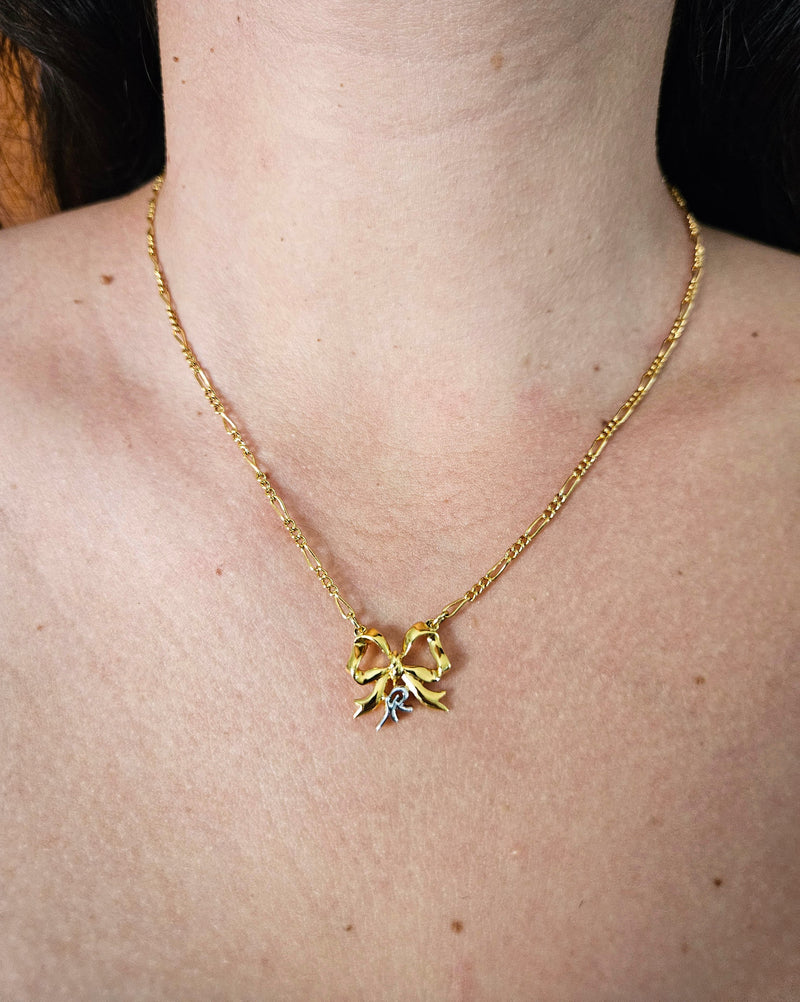 Vintage Nina Ricci Bow Necklace