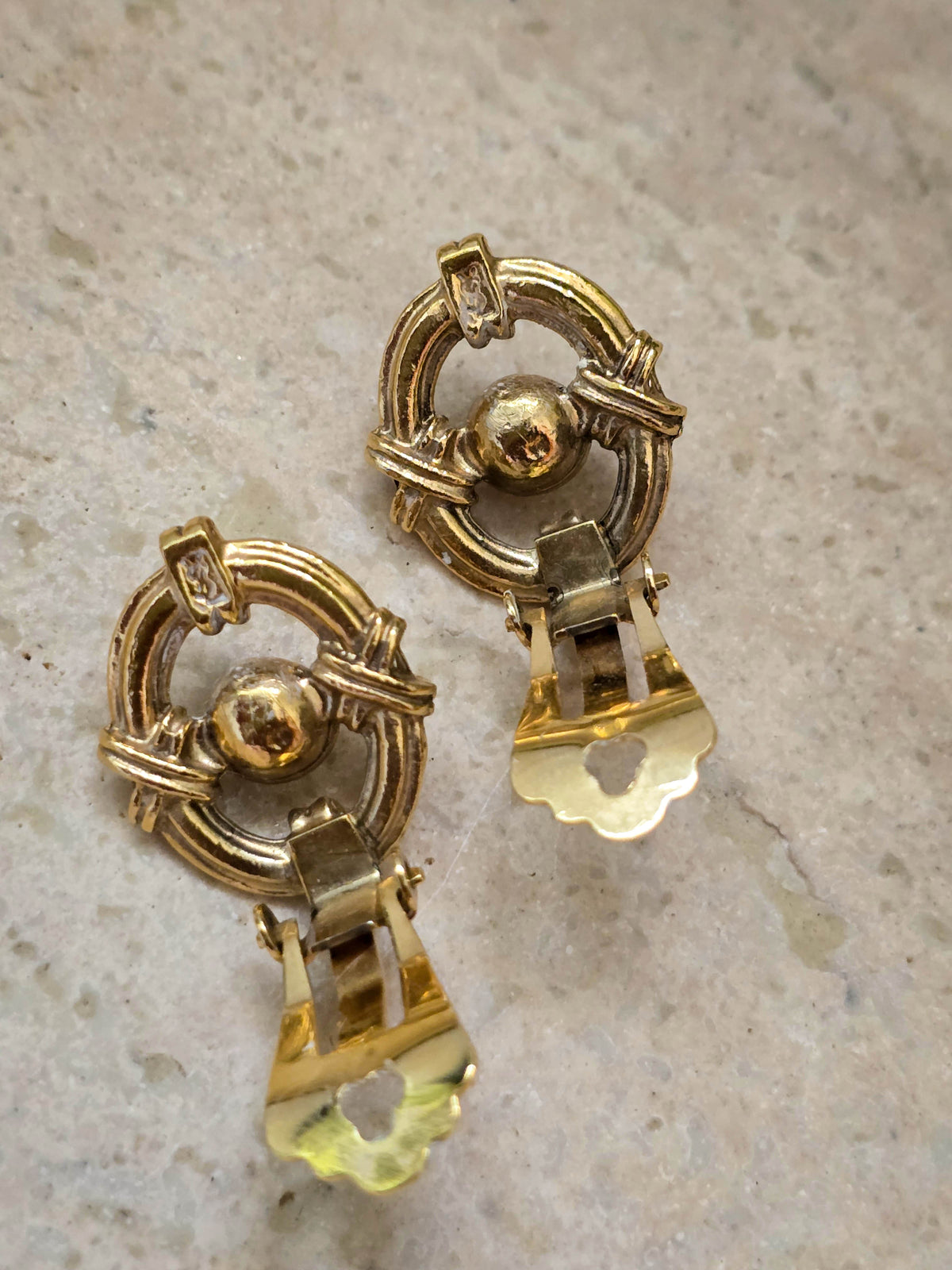 Yves Saint Laurent Vintage Clip-On Earrings Pearls