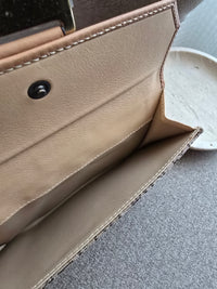 Portefeuille Dior Monogram Oblique et Cuir Lisse