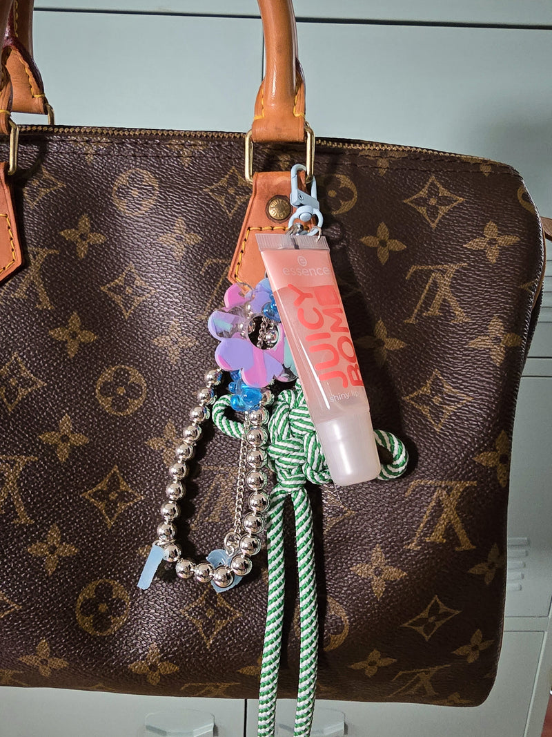 RARR VINTAGE Knot & Bead Bag Charm – Made in France