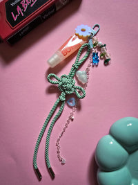 RARR VINTAGE Knot & Bead Bag Charm – Made in France