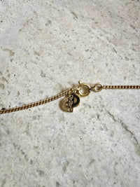 Vintage Christian Dior Heart Jewelry Set – Necklace & Clip-On Earrings