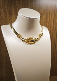Vintage Givenchy Gold Plated Necklace