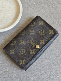 Louis Vuitton Monogram Canvas Compact French Wallet – Circa 2000