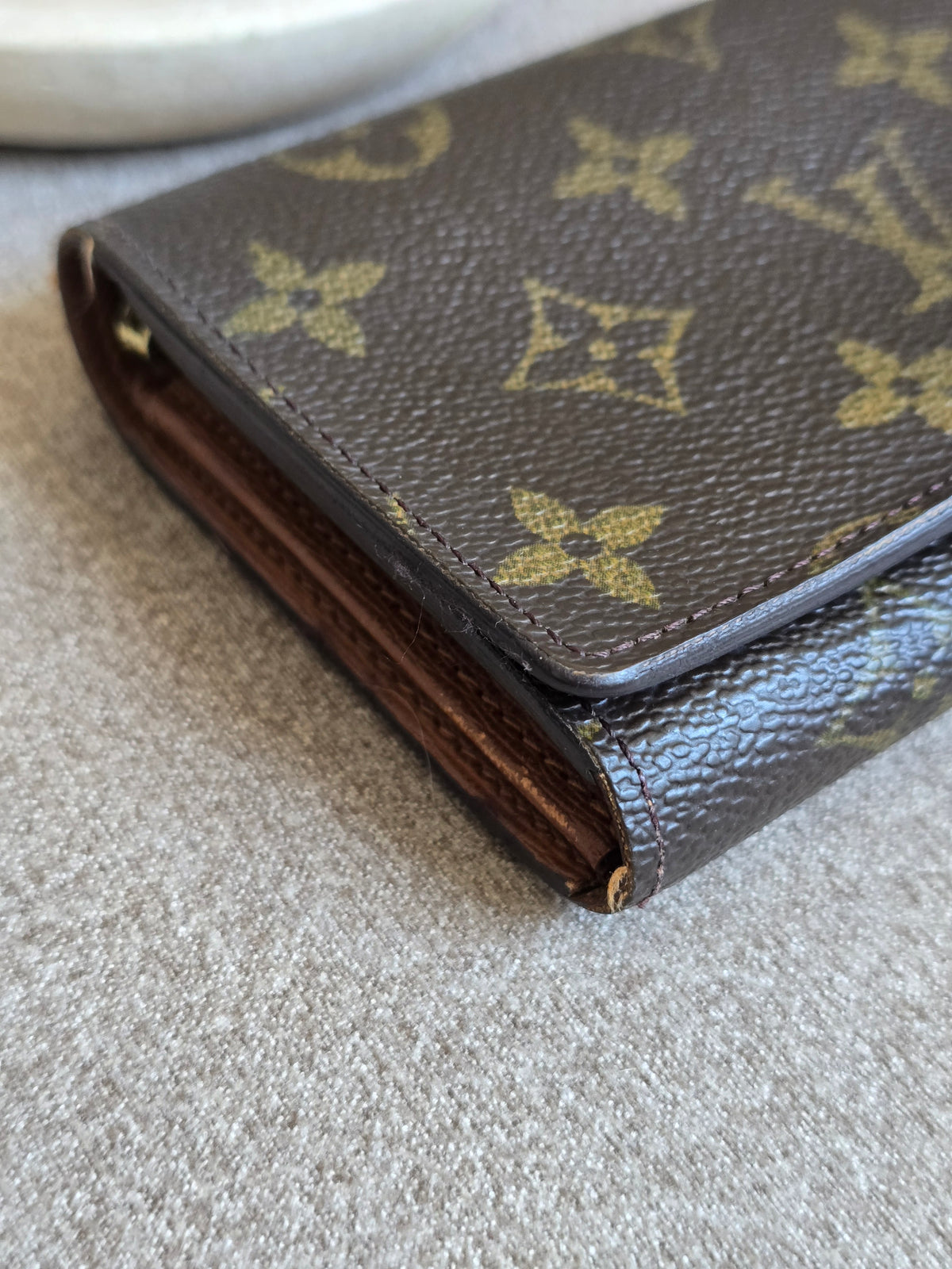 Louis Vuitton Monogram Canvas Compact French Wallet – Circa 2000