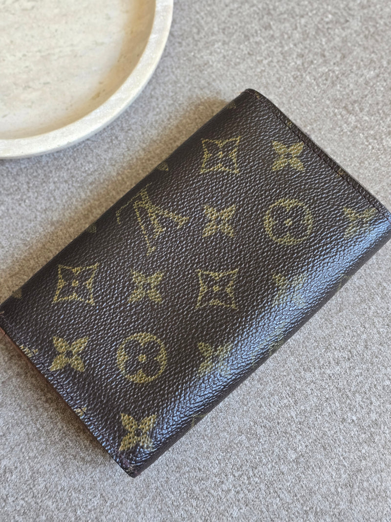 Louis Vuitton Monogram Canvas Compact French Wallet – Circa 2000