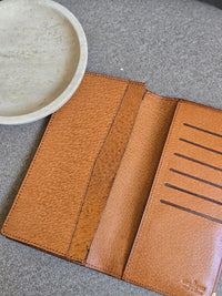 Vintage Louis Vuitton Monogram Coated Canvas Long Wallet