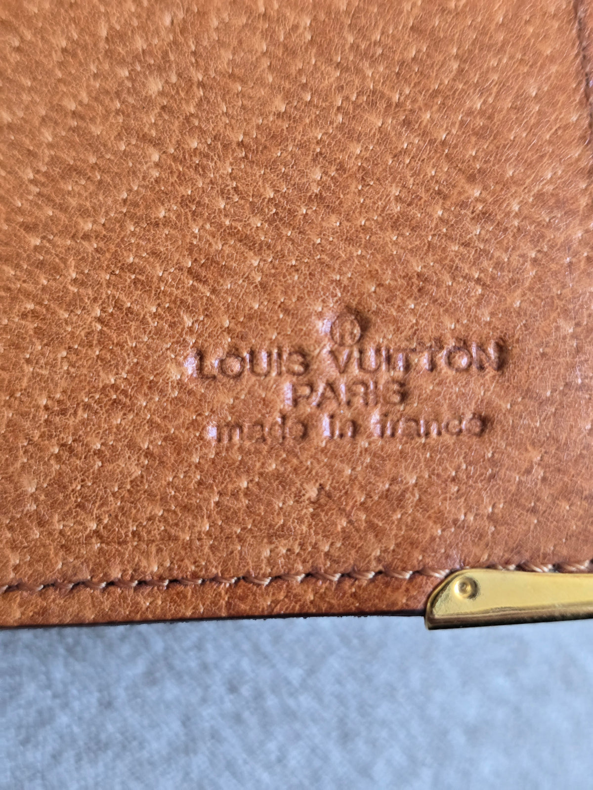 Vintage Louis Vuitton Monogram Coated Canvas Long Wallet