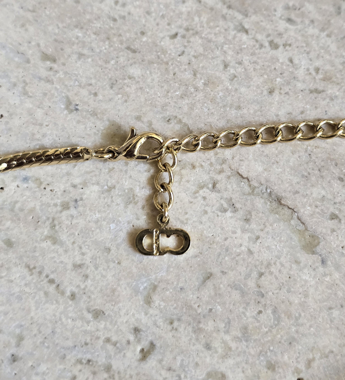 Vintage Christian Dior Floral Necklace