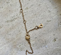 Vintage Dior Gold-Plated Butterfly Necklace