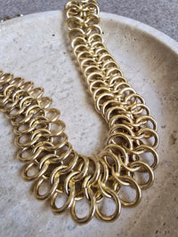 Vintage Dior Gold-Plated Multi Link Necklace