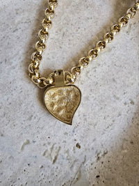 Vintage Grossé Heart Necklace