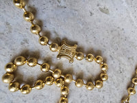 Celine Vintage Triomphe Sautoir Necklace