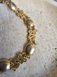 Vintage Sonia Rykiel Gold-Tone and Crystal Necklace
