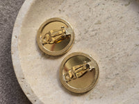 Vintage Givenchy Gold-Plated Clip-On Earrings