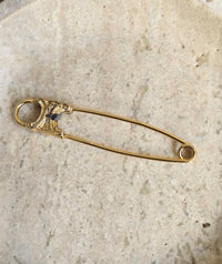 Vintage Celine Triomphe Safety Pin Brooch