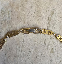 Vintage Givenchy Gold-Plated GG Motif Sautoir Necklace