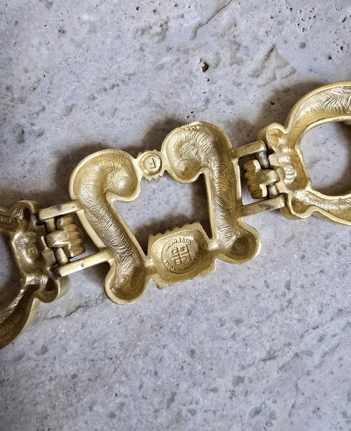 Vintage 1980s Givenchy Gold-Tone Link Bracelet